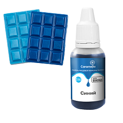Краситель пищевой гелевый жирорастворимый Caramella 516 Синий 20 г